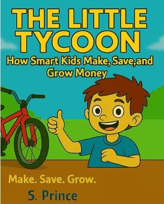 The Little Tycoon Story & Coloring Workbook Set | Kids Learn Money Skills!   