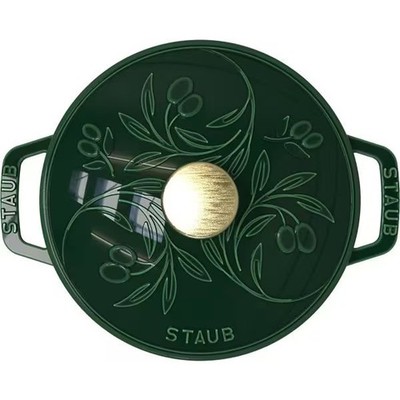Staub WaNABE Wa-NABE S 16cm Olive Basil green rare NEW | eBay