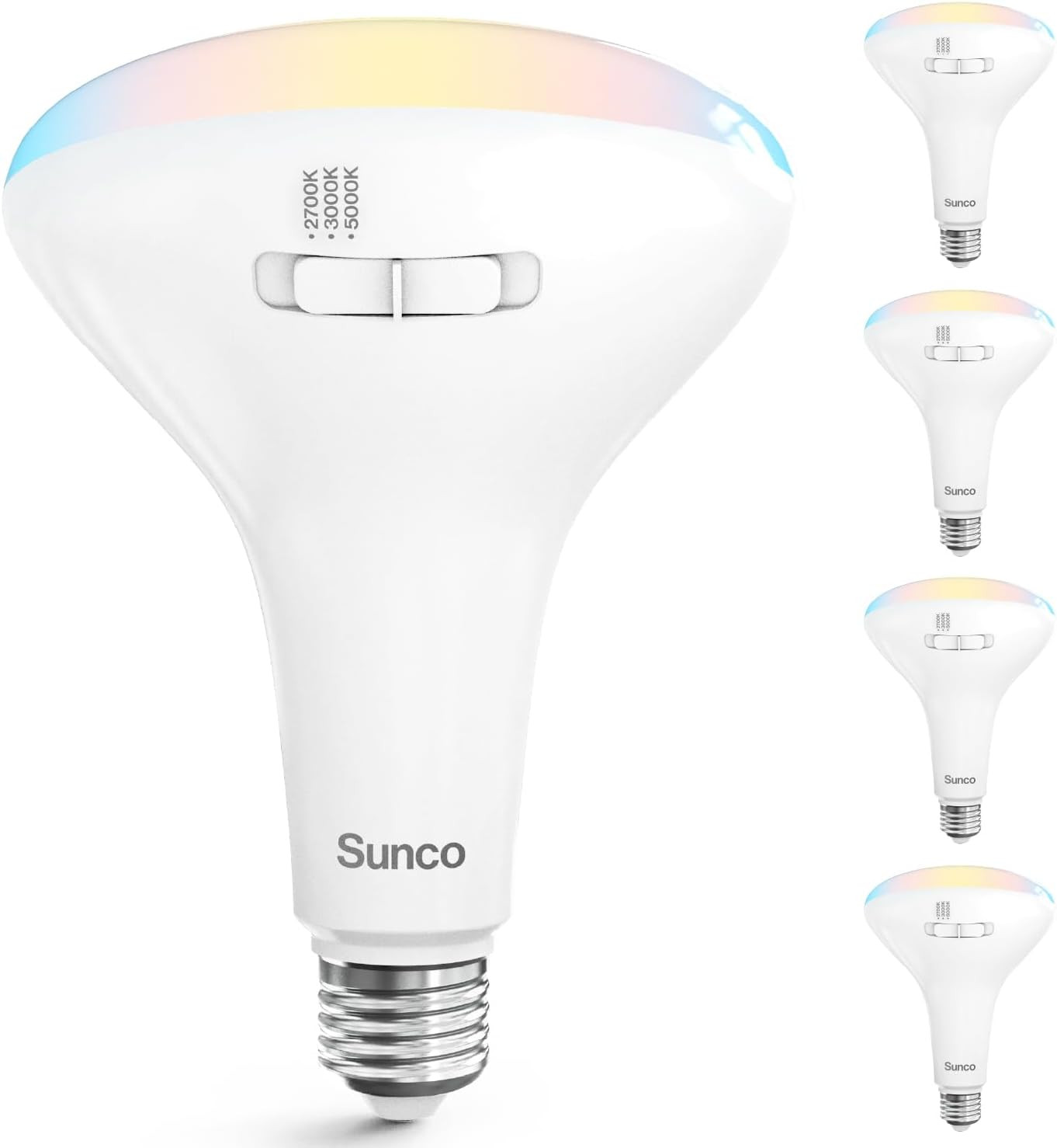 Sunco BR40 LED Light Bulbs, Indoor Flood Lights, Recessed Can Light Bulb, 1400 L