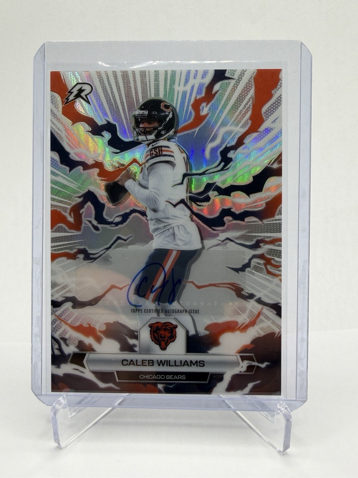 CALEB WILLIAMS 2025 Topps Resurgence Auto Bears Color Match