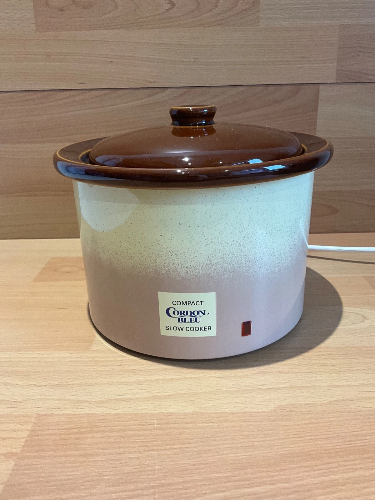 Cordon Bleu Vintage Slow Cooker - Capacity 1.5L Instructions