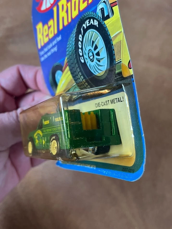 Hot Wheels 1982 Real Riders Forestry Service RESCUE RANGER White Hubs #2537 NIP - Image 3 of 4