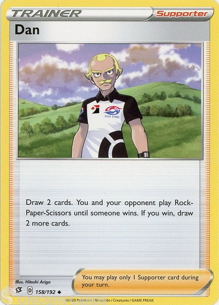Dan 158/192 Uncommon Mint Pokemon Card ::