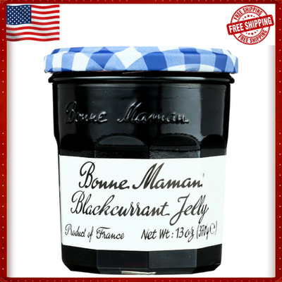 Bonne Maman Blackcurrant Jelly 13 Ounce Pack Of 6 - US SELLER