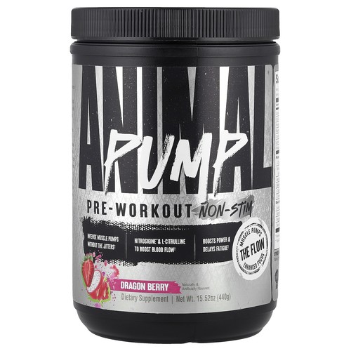 Pump™ Pre-Workout, Non-Stim, Dragon Berry, 15.52 oz (440 g)