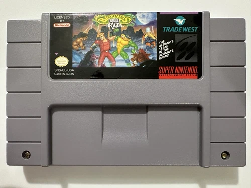 Battletoads & Double Dragon: The Ultimate Team (SNES, 1993)- Authentic