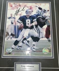 SIGNED PHOTO OF QUARTERBACK TROY AIKMAN-COA BY GAME DAY AUCTION AUTHENTICATION