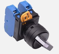 4 x IDEC 22mm 3 Position Maintained Selector Switch 2NO IP65 YW1S-3E20