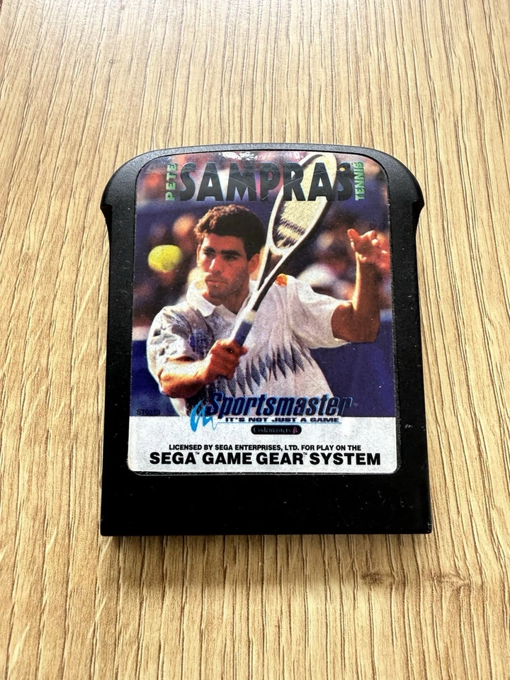 Sega Game Gear - Pete Sampras Tennis - Cart Only - Image 1 of 2