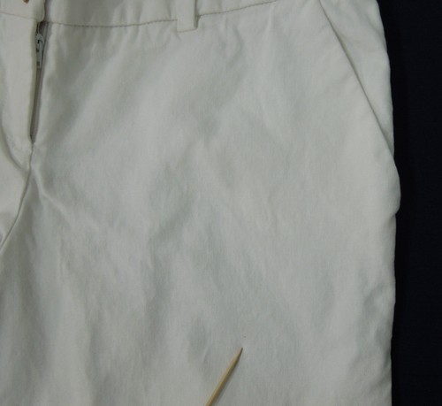 BEBE Flare Pants size 8 Womens Carly Fit White Sexy Modern Sophisticated - Picture 4 of 7