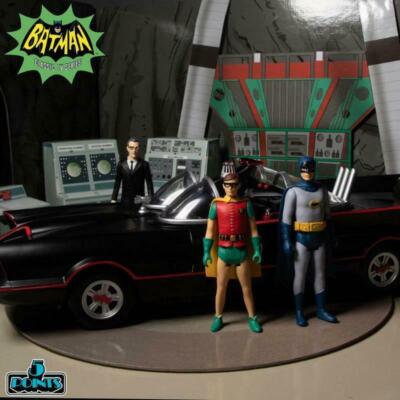 Batman 1966 TV Series 5 Points Deluxe Boxed Set Action Figure Diorama Mezco Toyz