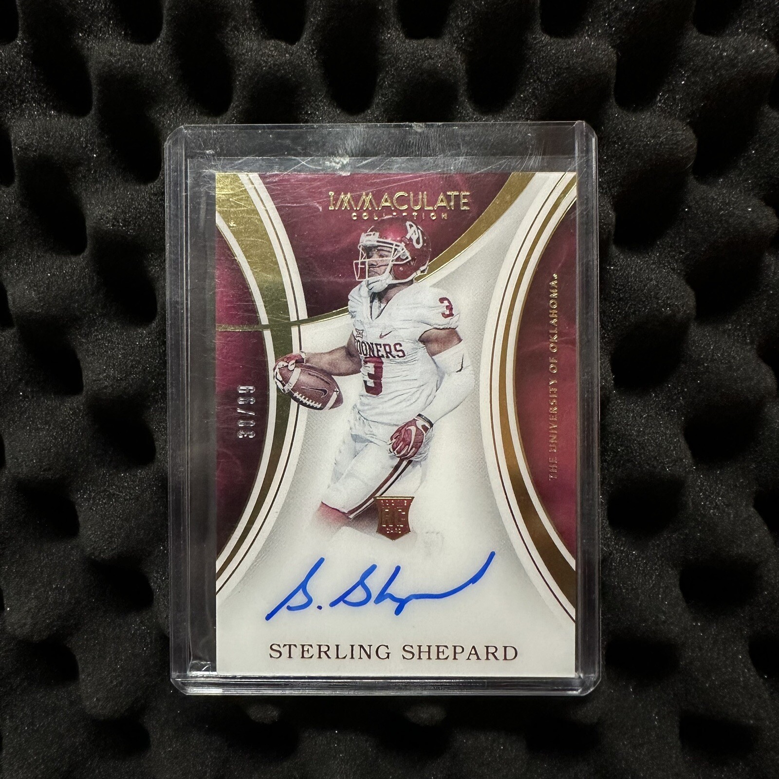 Sterling Shepard Panini Immaculate Collegiate #120 Autograph