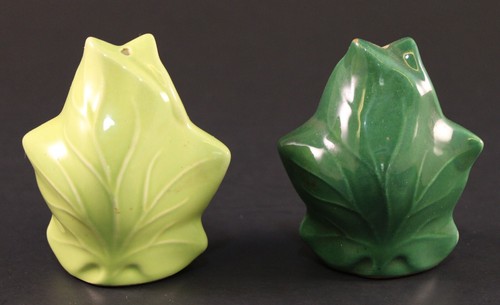 VTG 1950s Franciscan Ivy Salt & Pepper Shakers Seen On I Love Lucy - 第 1/6 張圖片