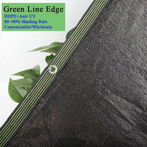 Black Sunshade Net Shading 50~90% Plant Greenhouse Cover Mesh Fence - Picture 11 of 26