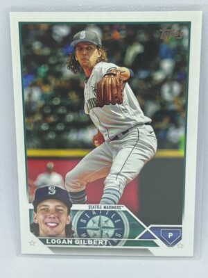 Logan Gilbert 2023 Topps Serie 2 Baseball Nr. 424