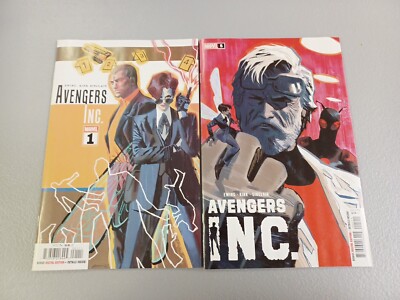Avengers Inc. #1 And 5 (2023) Al Ewing (W) NM main cover 2 ISSUE LOT