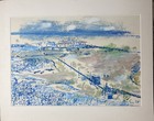 Ashroken, Long Island, Painted  Oil On Paper By Earl Mayan 1968 — photo 1