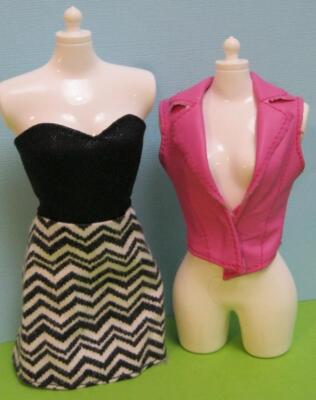 2014 Clothe Outfit~Barbie Doll SISTERS FUN DAY Life in the Dreamhouse Dress/Vest