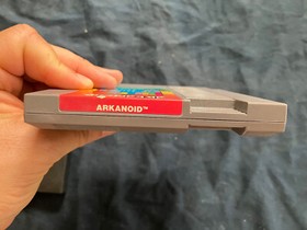 Arkanoid (NES, 1987) Game cartridge, 5-screw variant w/slip case