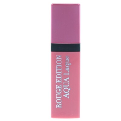 Farbton: 08 BABE IDOLE Bourjois Rouge Edition Aqua Laque Full Size Lippenstift Neu
