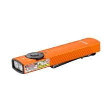 Olight Arkfeld Pro Orange CW Flat Flashlight, LED Light, UV  Green Beam, 1300 L