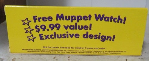 The Great Muppet Caper Promotional Digital Watch New In Box Kermit Green Promo - Picture 9 of 10