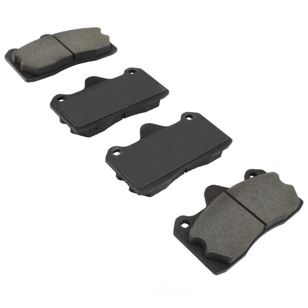 Disc Brake Pad Set-Black Series Semi-Metallic Brake Pads fits 10-13 Lotus Evora