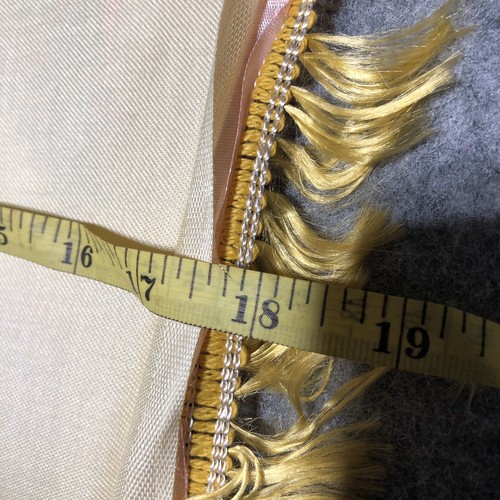 Vintage Pillow Case San Francisco China Town California Satin Fringe Souvenir - Picture 11 of 12