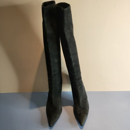 Gucci Tom Ford Era Slouchy Soft Suede Stiletto Knee Boots 40 6.5 - Picture 2 of 7