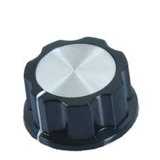 10pcs Vintage Knob Guitar Tube AMP Bass Effect Pedal Solid 6mm Shaft 33x16mm