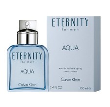 CK Eternity Aqua by Calvin Klein 3.4 oz / 100 ml Eau de Toilette Men Spray