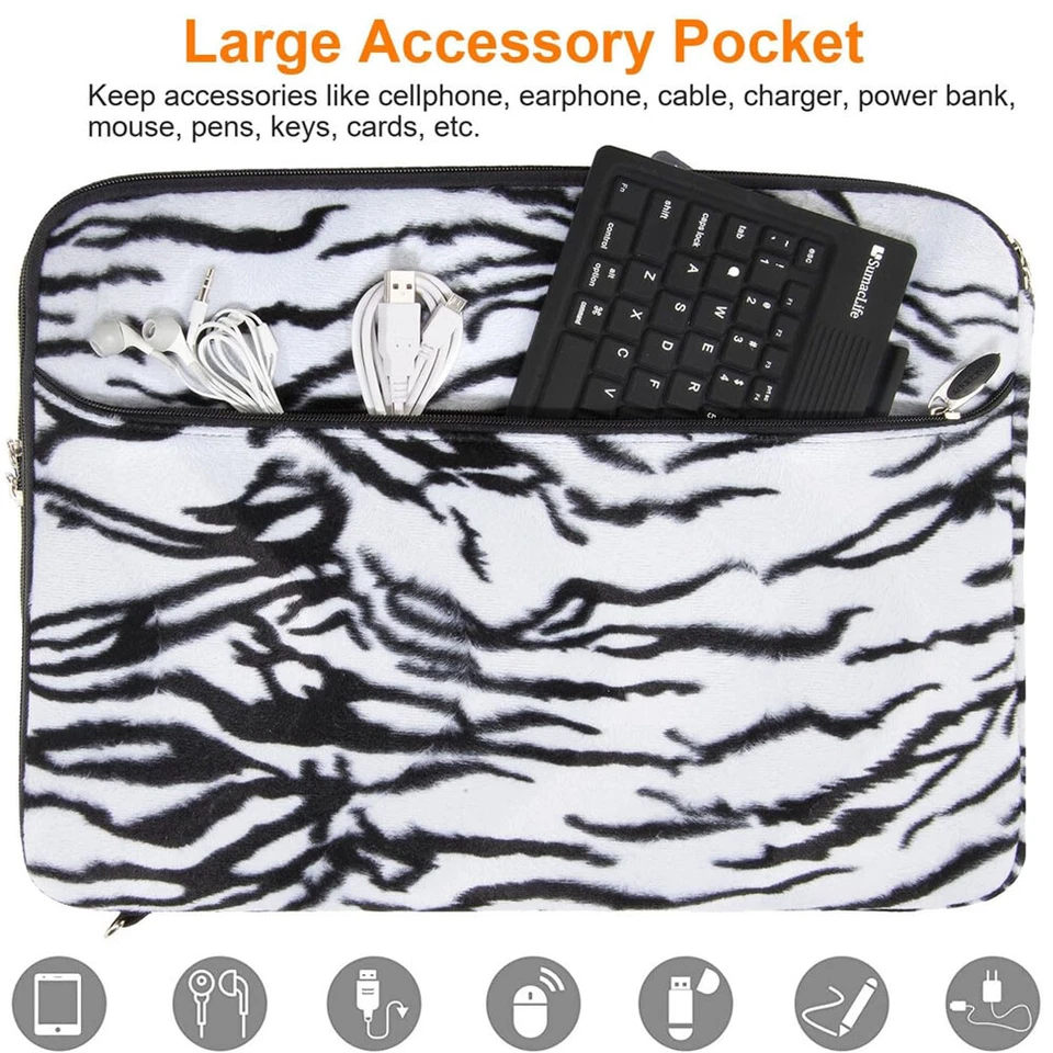 Funda protectora suave de neopreno para portátil para 13" HP Pavilion x360 / ENVY 13 Foto 4 de 4