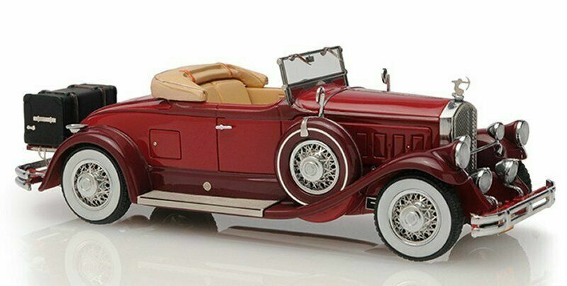 Pierce Arrow 1930 Esval miniature 1/43 rouge marron idée cadeau collectionneur