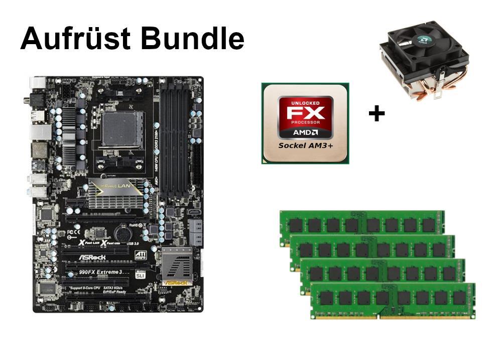 Bundle ASRock 990FX Extreme3 AMD FX Processor 8GB 32GB RAM