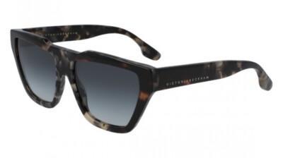 NEW Victoria Beckham VB145S Sunglasses 061 Grey Tortoise 100% AUTHENTIC