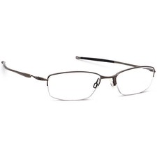 Oakley Eyeglasses 22-216 Transistor Brushed Chrome Half Rim Frame 54 18 135