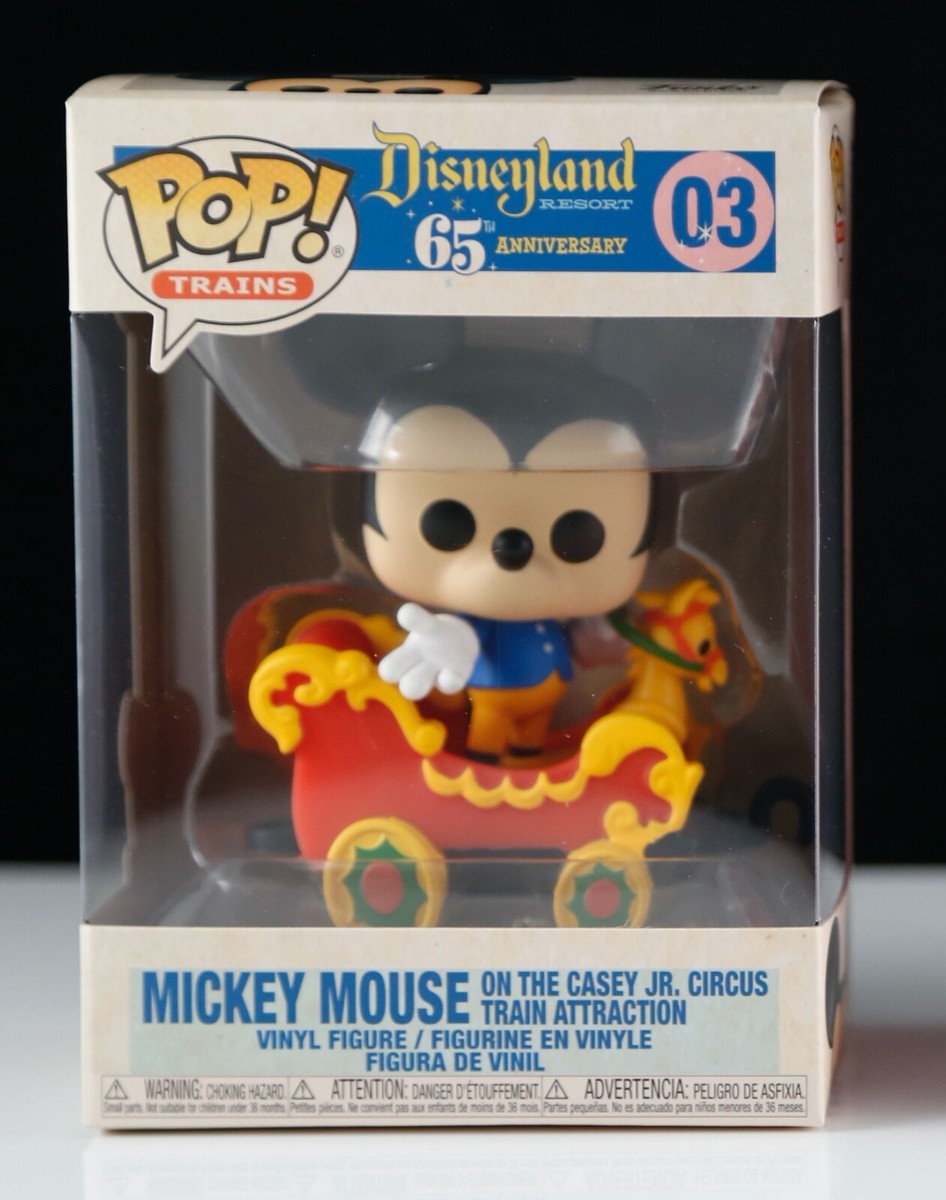 New Funko Pop Trains Disneyland Resort 65th Anniversary Mickey