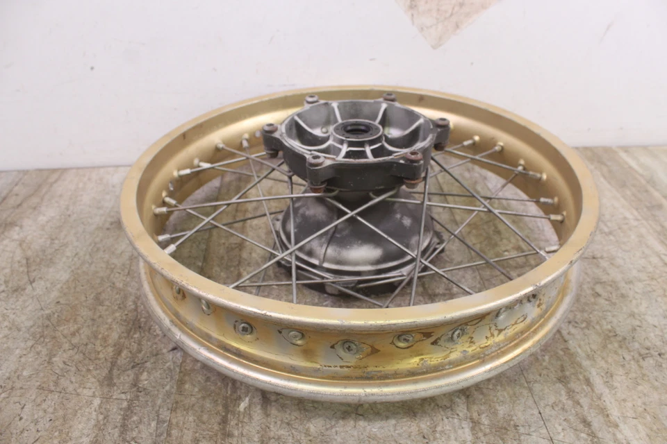 1985 YAMAHA YZ490 Rear Wheel Hub Rim Assembly Z Spoke 18in NEW BEARINGS & SEALS - Image 4 of 4