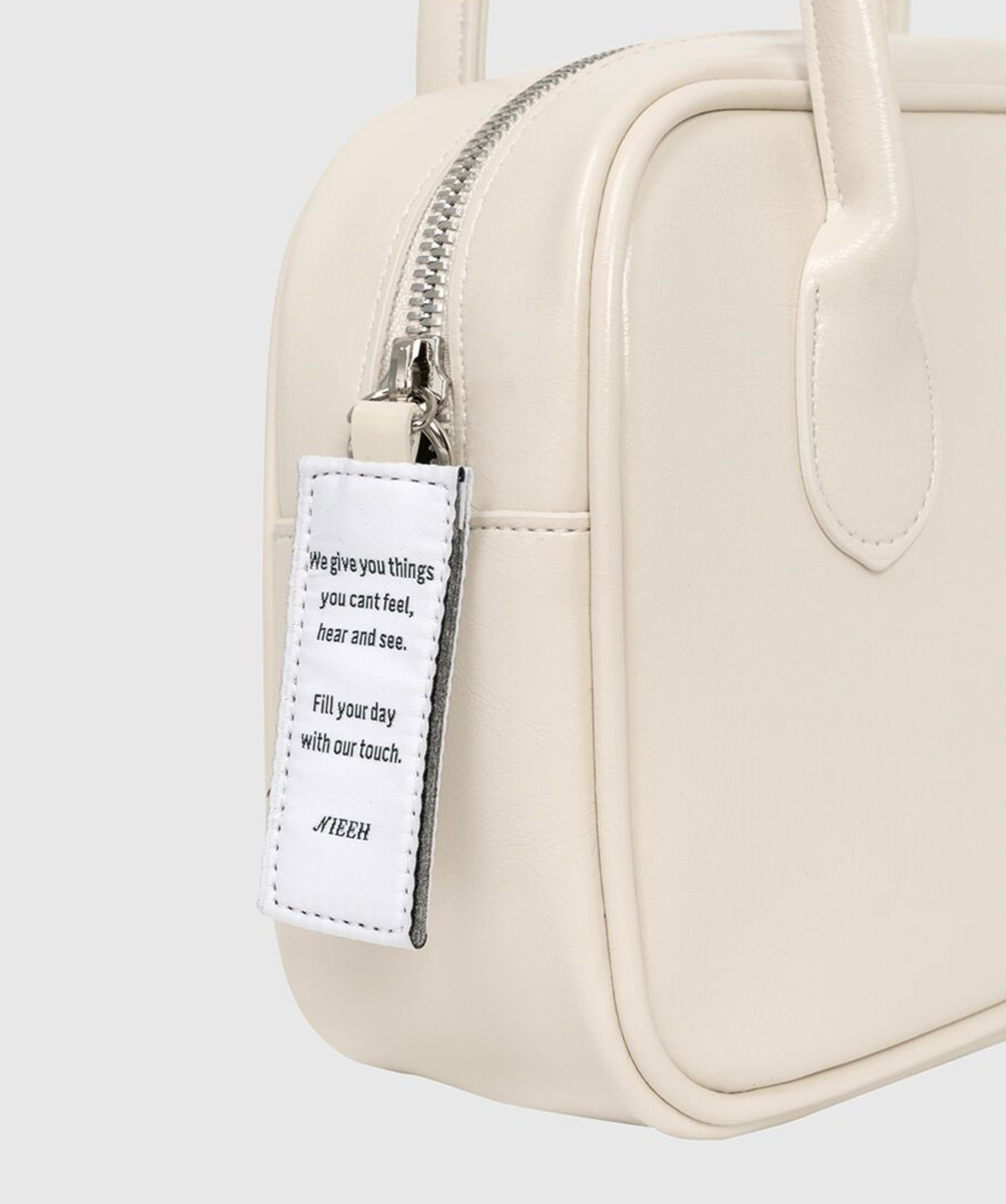 ☆NIEEH☆ SQUARE BAG CREAM NIEEH SQUARE BAG MINI - CREAM / NIEEH MINI BAG | eBay