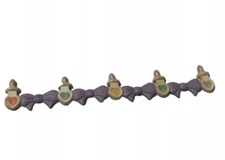 Vintage 1990 Tyco Quints Quintuplets Mini Doll Babies Bottles Only