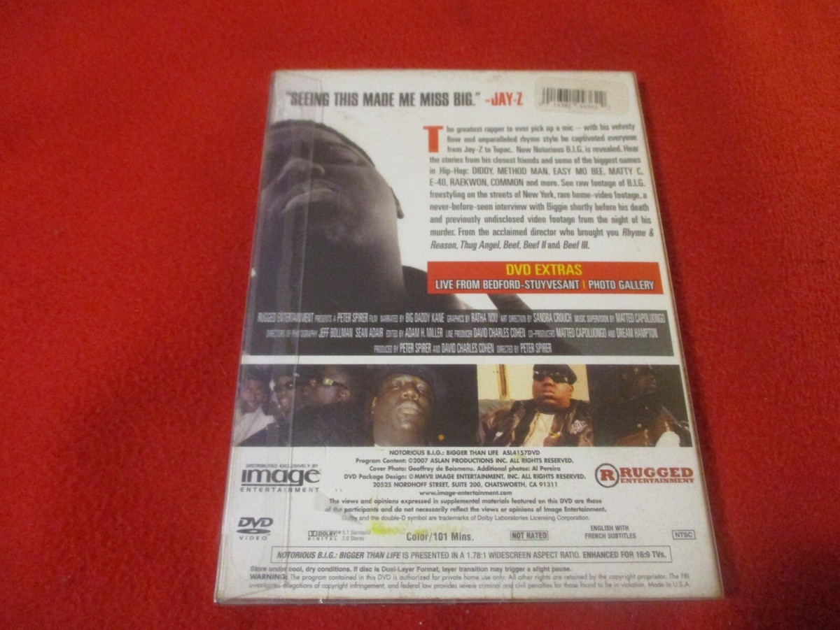 Notorious B.I.G　Bigger Than Life [DVD] Amazon.com: Notorious B.I.G.: Bigger Than Life : The