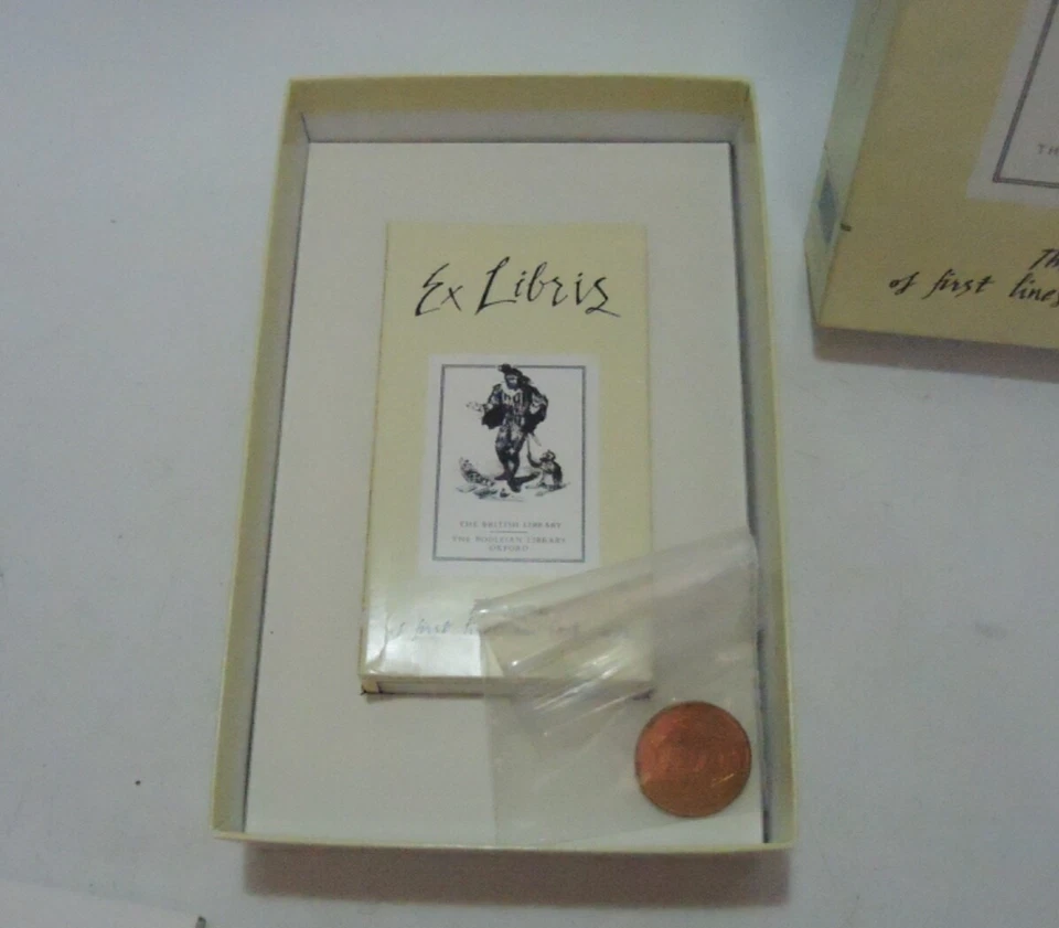 VTG 1991 "Ex Libris: The Game of First Lines and Last Words" by Oxford Games - Image 4 of 4