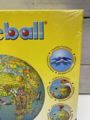 Ravensburger Junior Puzzleball Children’s Globe 96 Pieces 3D Puzzle New Sealed - Picture 3 of 13