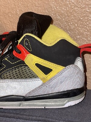 NIKE AIR JORDAN Spizike Black/Red/Silver/Yellow 315371-050  display picture 1