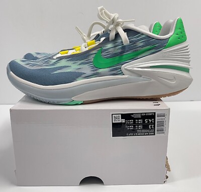 Nike Air Zoom G.T. Cut 2 LEACHE BLUE Basketball Shoes DJ6015-403 MENS 13