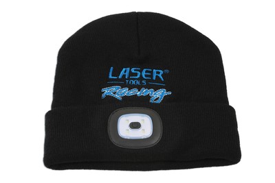 Laser Tools Racing Mütze Mit Wiederaufladbar Lampe 6899