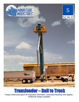 S Scale Transloader Kit for Grain Elevator Structures 1:64 