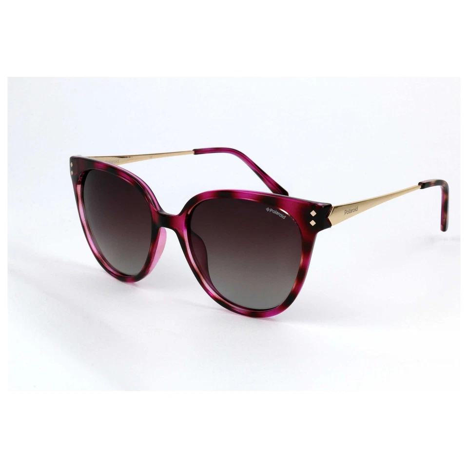 宝丽来女式 54 毫米粉色哈瓦那金色太阳镜 PLD4047-S-R8W-54