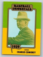 SSPC Baseball Immortals - #19 Charles Comiskey 