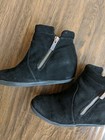 Size US 12.5 Kenneth Cole New York Valentina Hidden Wedge Booties Boots Girl  — photo 2